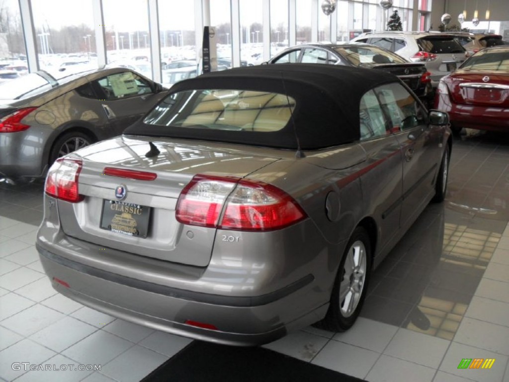 2006 9-3 2.0T Convertible - Parchment Silver Metallic / Parchment photo #2