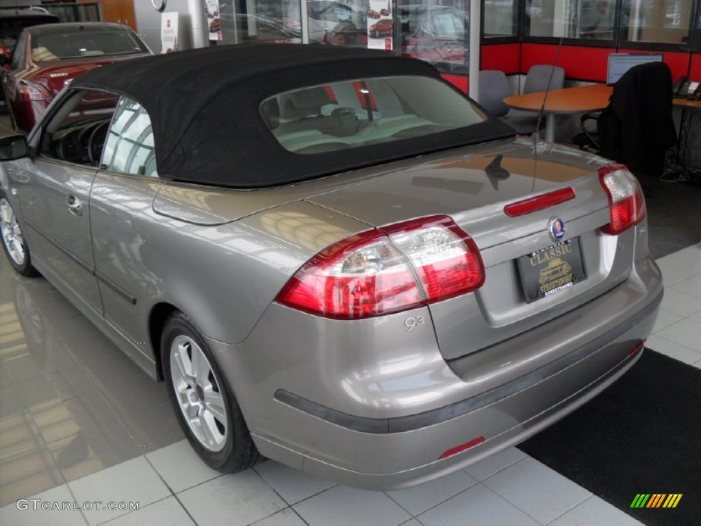 2006 9-3 2.0T Convertible - Parchment Silver Metallic / Parchment photo #3