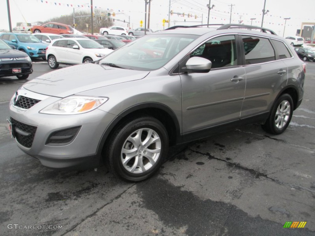 2011 CX-9 Sport AWD - Dolphin Gray Mica / Black photo #4