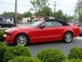 2008 Torch Red Ford Mustang GT Premium Convertible  photo #3