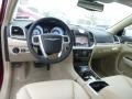 2014 Chrysler 300 Black/Light Frost Beige Interior Prime Interior Photo