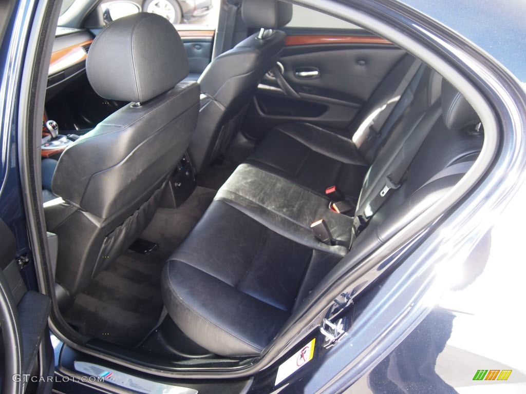 2008 BMW M5 Sedan Rear Seat Photos