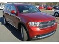 2013 Deep Cherry Red Crystal Pearl Dodge Durango Crew  photo #2