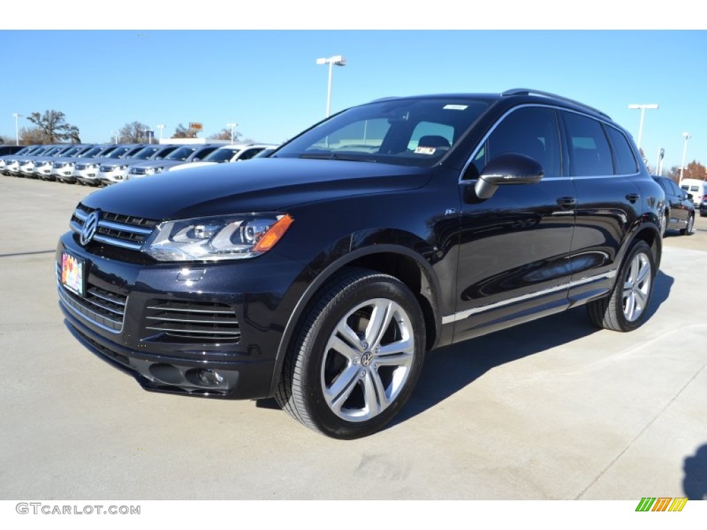 Black 2014 Volkswagen Touareg V6 R-Line 4Motion Exterior Photo #88946471