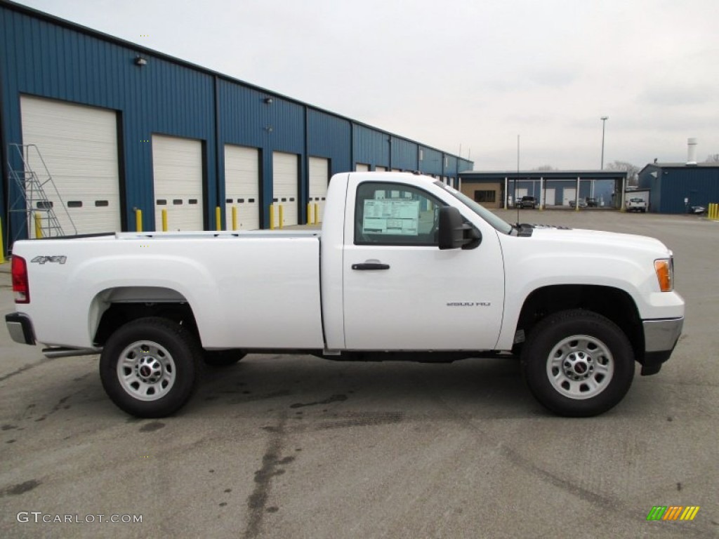 2014 Sierra 2500HD Regular Cab 4x4 - Summit White / Dark Titanium photo #1