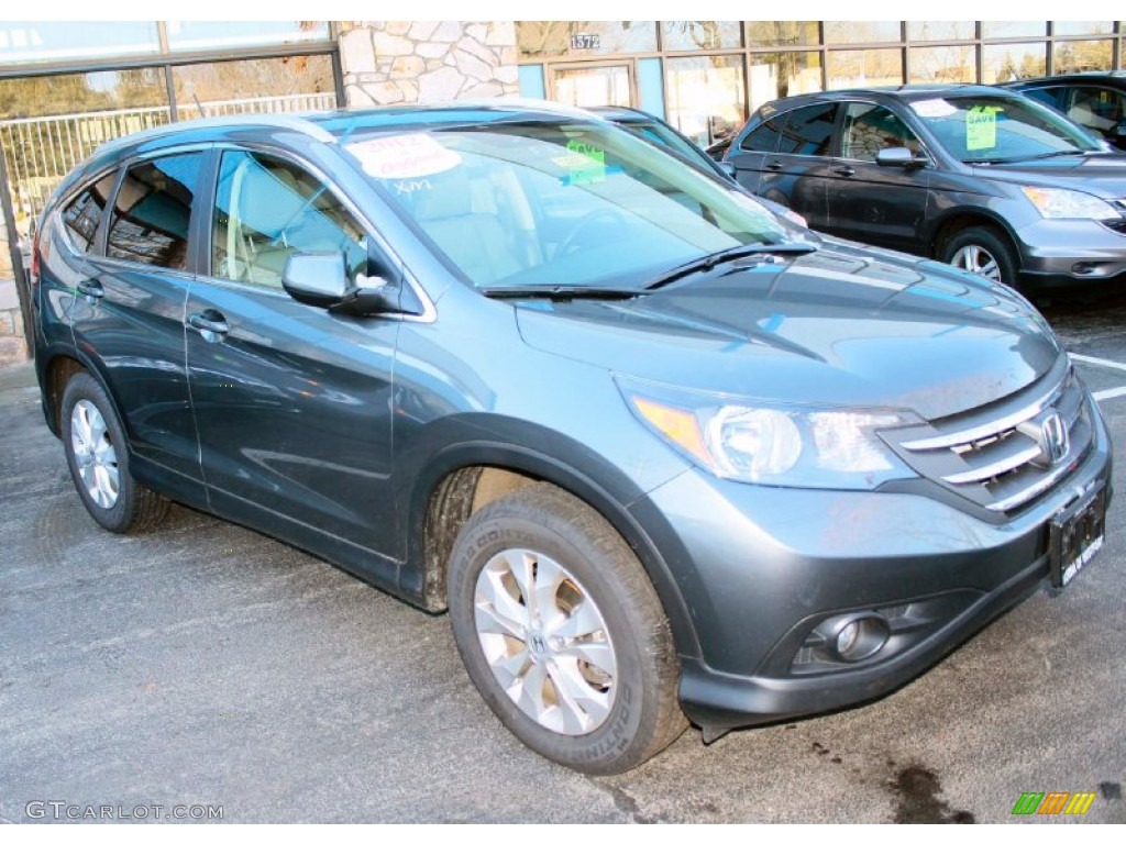 Polished Metal Metallic 2012 Honda CR-V EX-L 4WD Exterior Photo #88946852