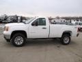 2014 Summit White GMC Sierra 2500HD Regular Cab 4x4  photo #4