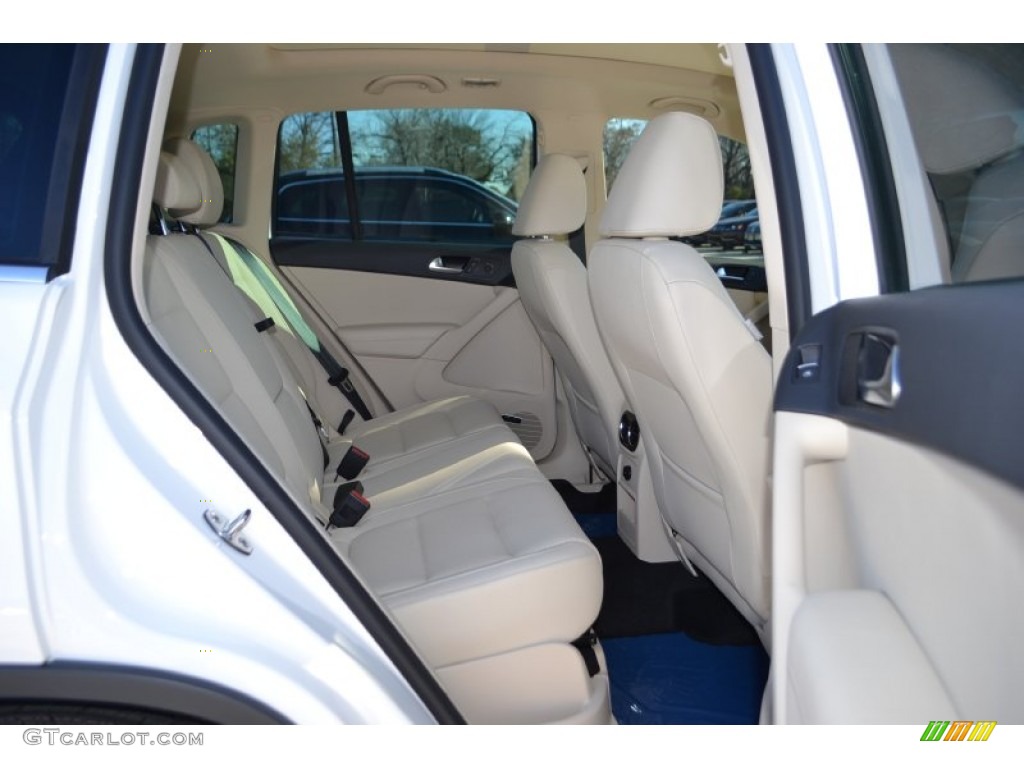 2014 Volkswagen Tiguan SEL Rear Seat Photo #88947281