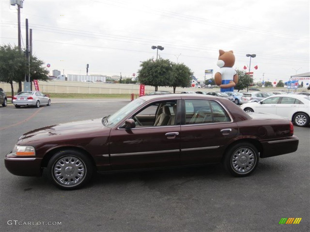 2003 Grand Marquis GS - Matador Red Metallic / Light Flint photo #4