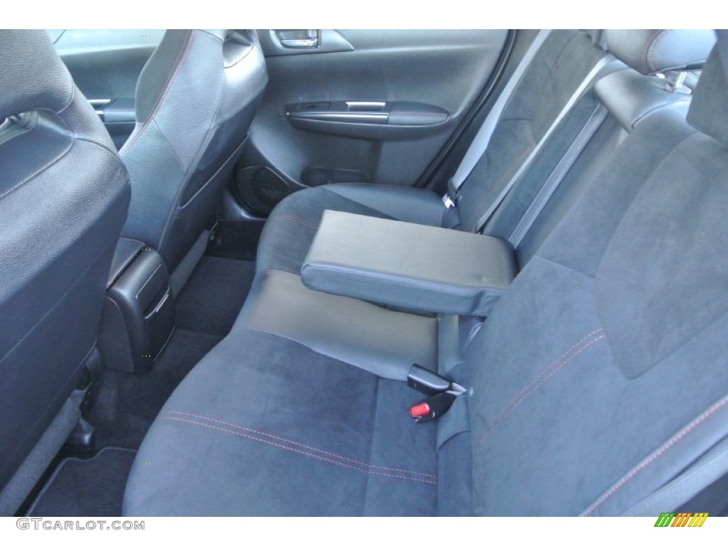 STi Black Alcantara/Carbon Black Interior 2012 Subaru Impreza WRX STi 4 Door Photo #88949318