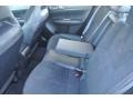 2012 Subaru Impreza STi Black Alcantara/Carbon Black Interior Rear Seat Photo