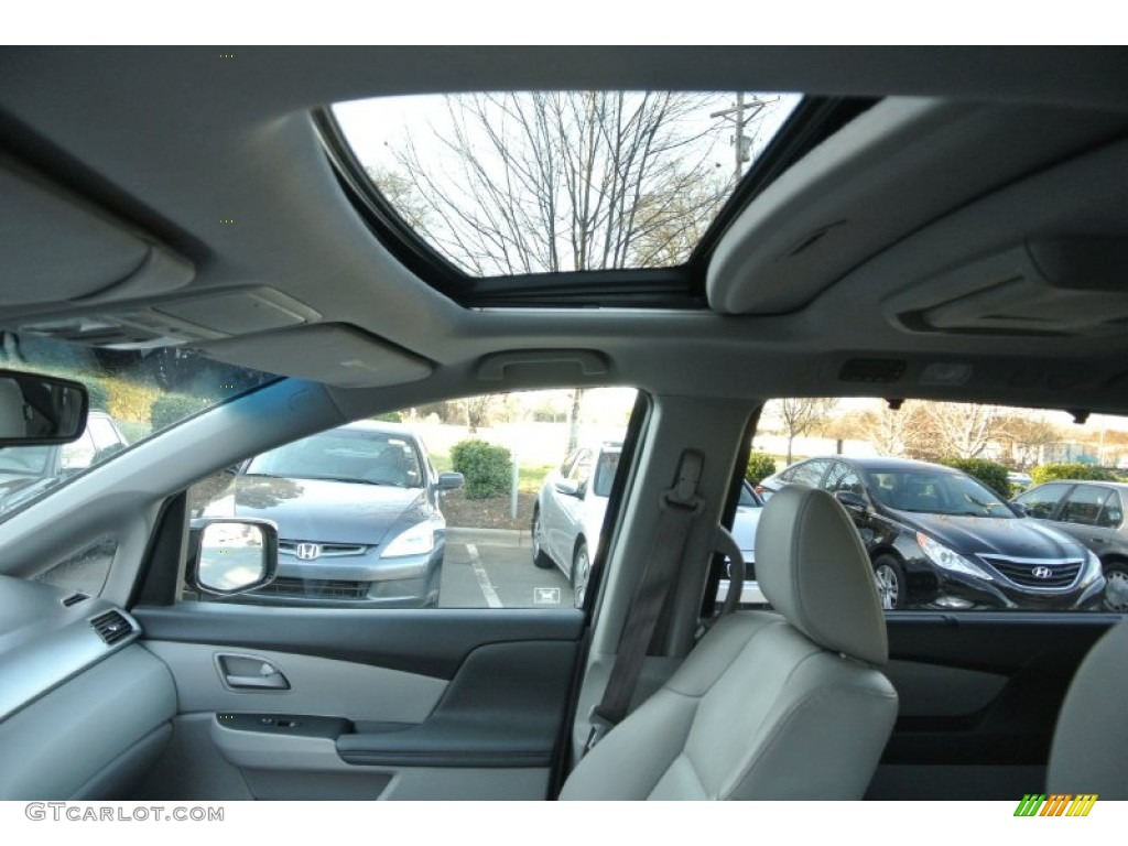 2012 Odyssey Touring - Crystal Black Pearl / Gray photo #12