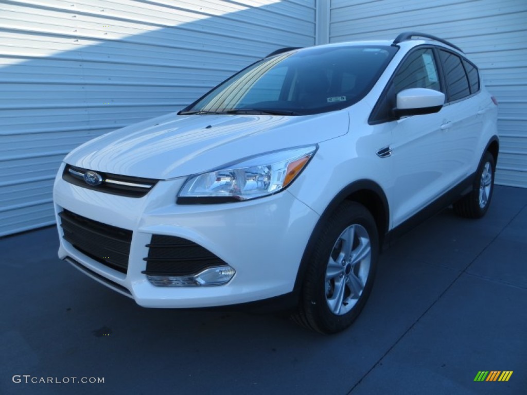 2014 Escape SE 1.6L EcoBoost - White Platinum / Charcoal Black photo #7