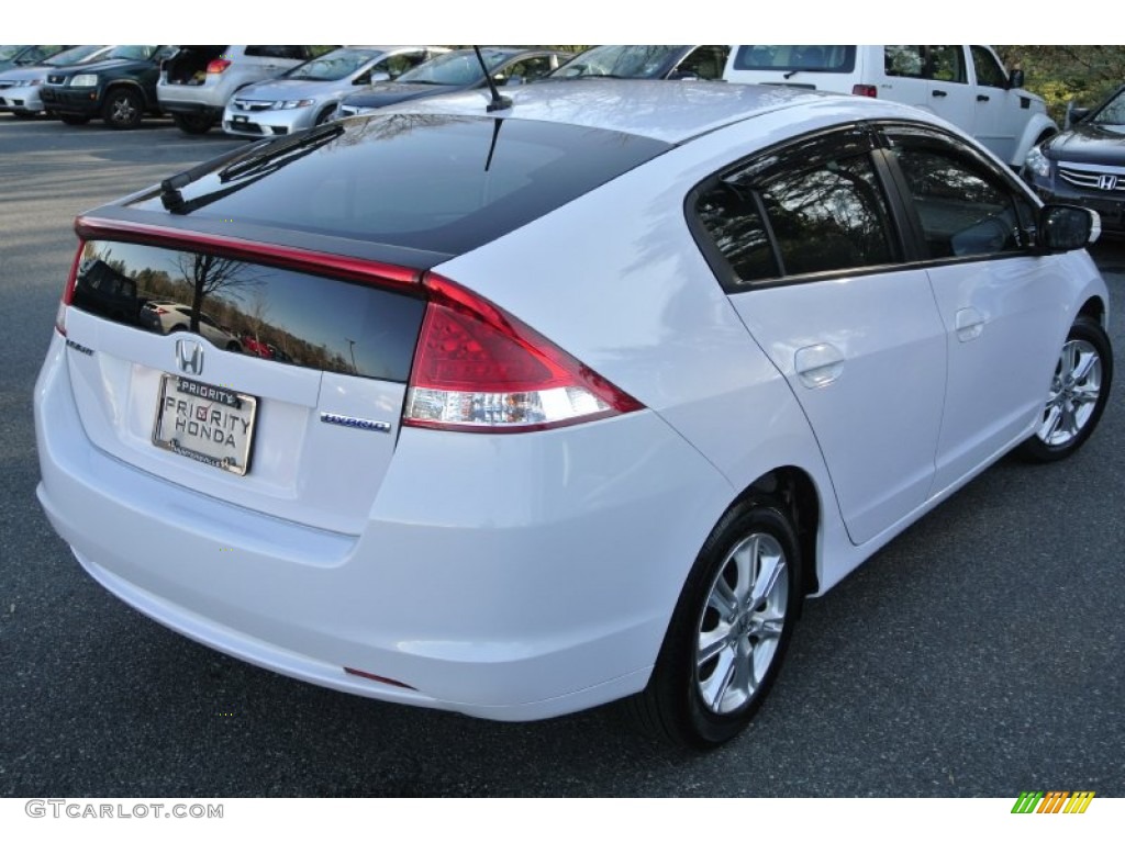 2010 Insight Hybrid EX - Spectrum White Pearl / Gray photo #5