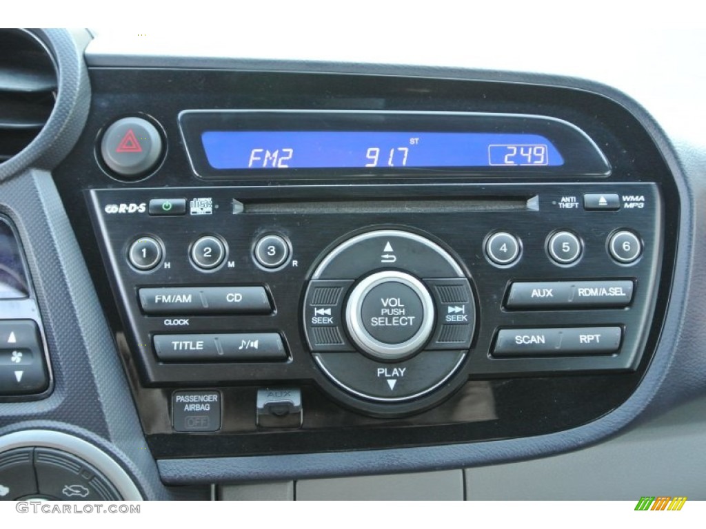 2010 Insight Hybrid EX - Spectrum White Pearl / Gray photo #15