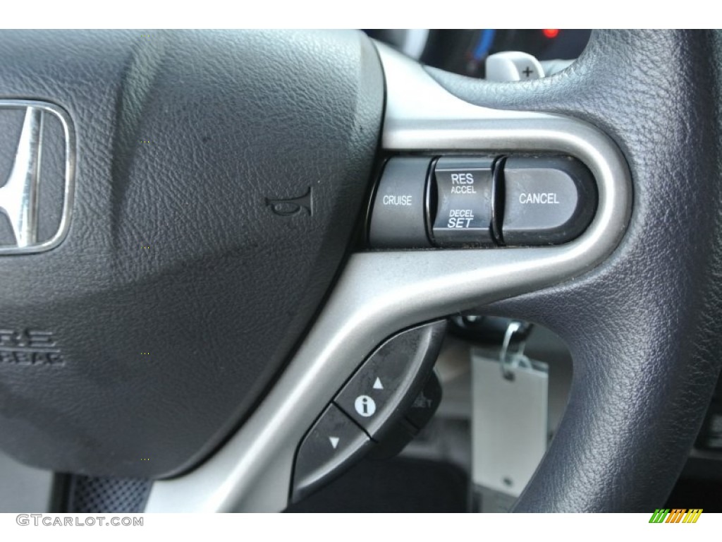 2010 Insight Hybrid EX - Spectrum White Pearl / Gray photo #16