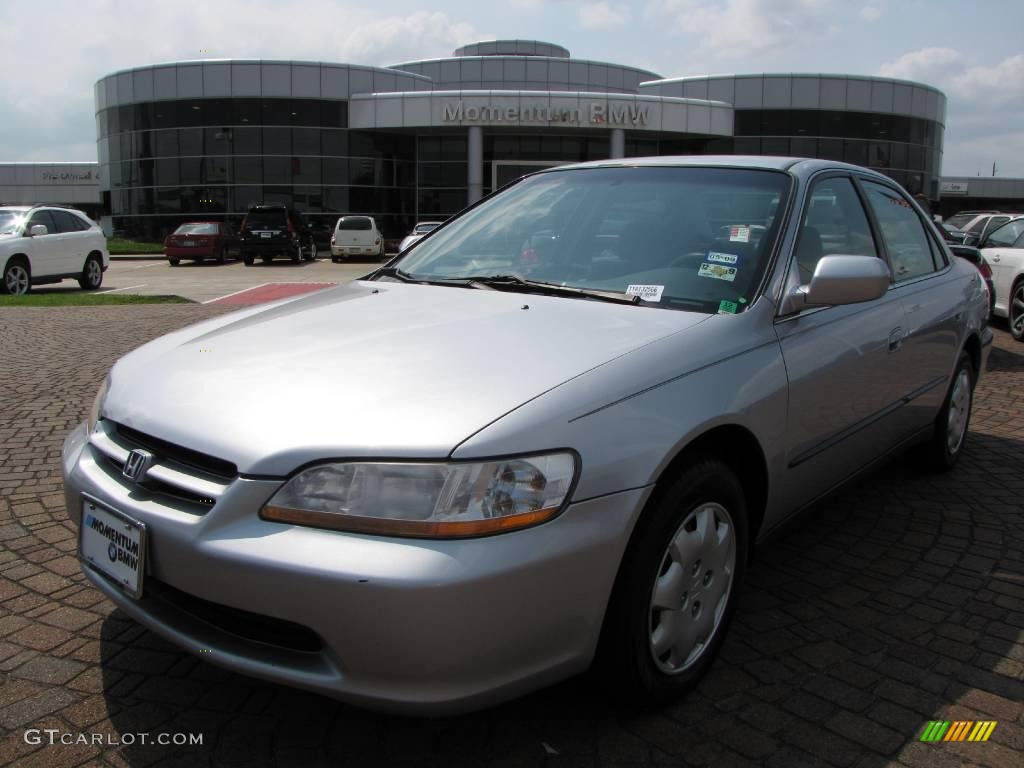 2000 Accord LX Sedan - Satin Silver Metallic / Quartz photo #1