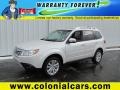 Satin White Pearl 2011 Subaru Forester 2.5 X Touring