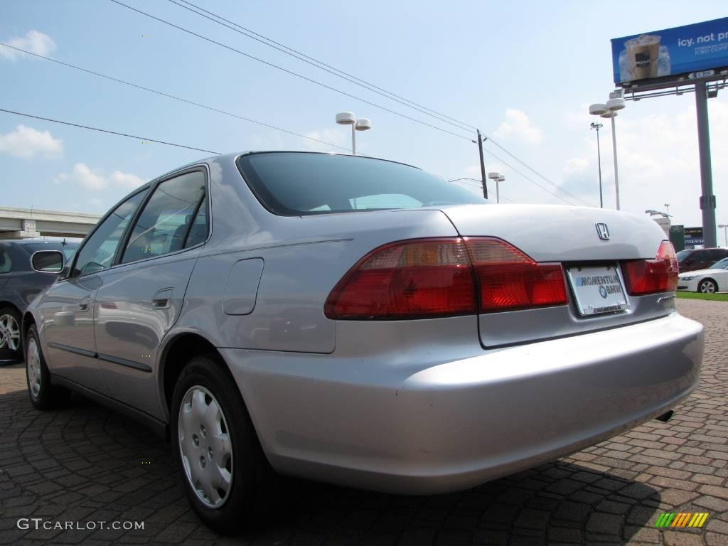 2000 Accord LX Sedan - Satin Silver Metallic / Quartz photo #3