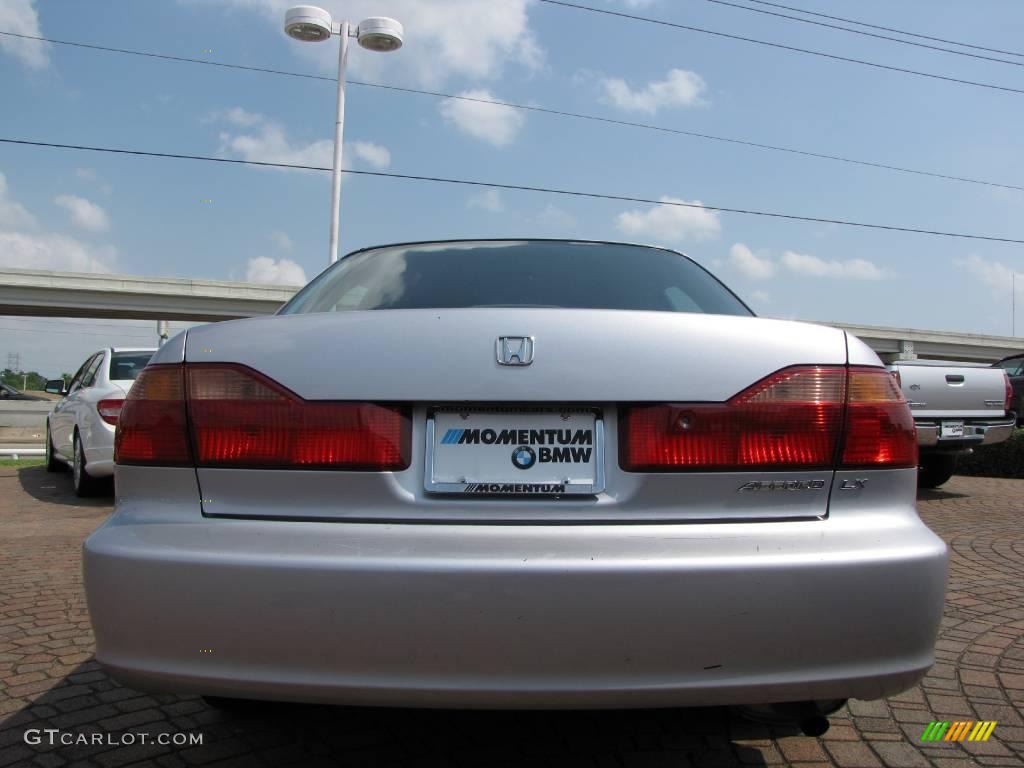 2000 Accord LX Sedan - Satin Silver Metallic / Quartz photo #4