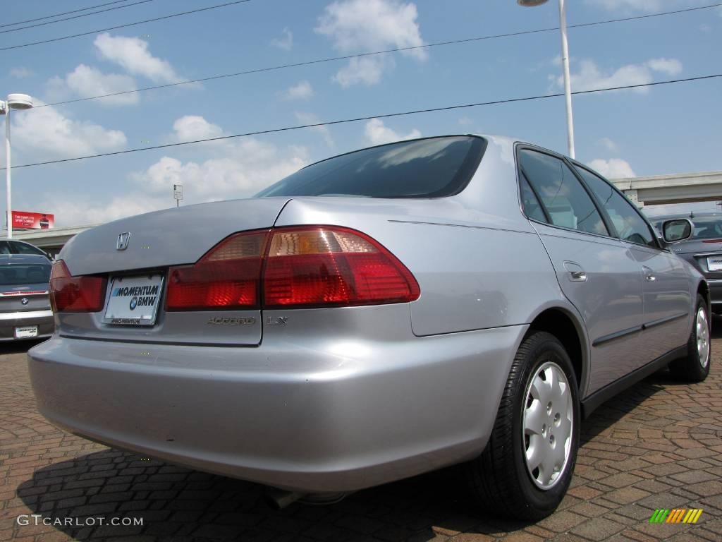 2000 Accord LX Sedan - Satin Silver Metallic / Quartz photo #5