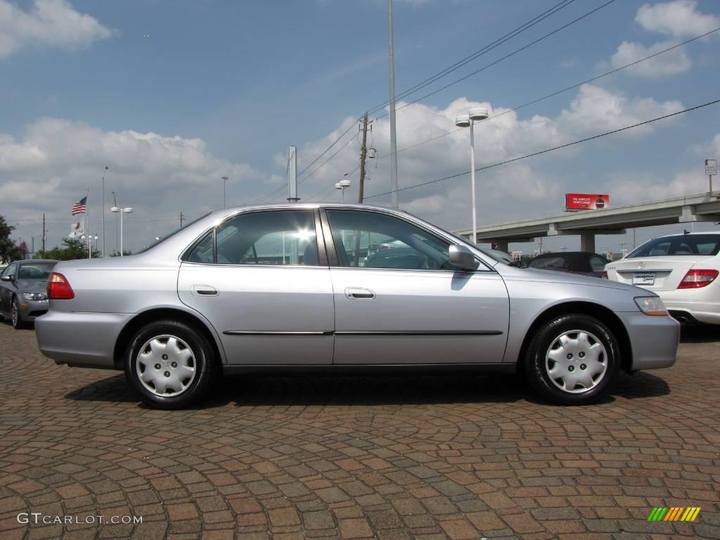 2000 Accord LX Sedan - Satin Silver Metallic / Quartz photo #6