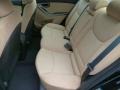 2013 Hyundai Elantra Beige Interior Rear Seat Photo