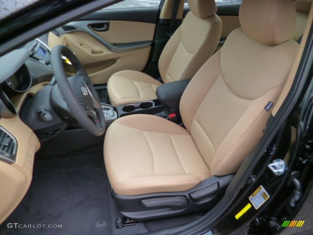 2013 Hyundai Elantra GLS Front Seat Photo #88951775