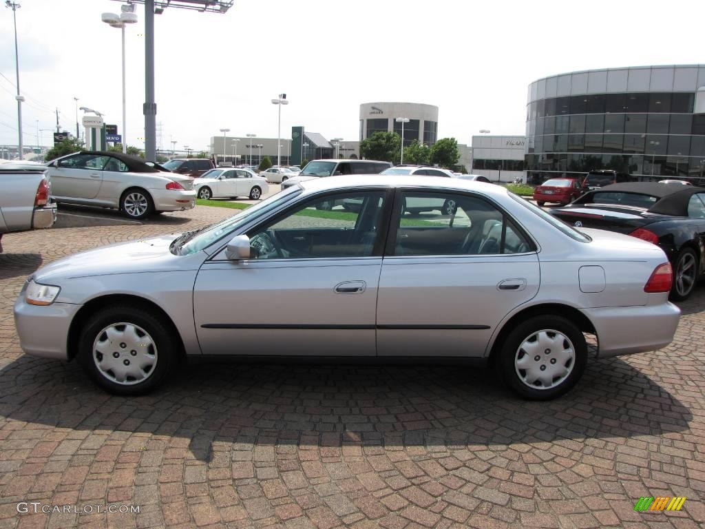 2000 Accord LX Sedan - Satin Silver Metallic / Quartz photo #10