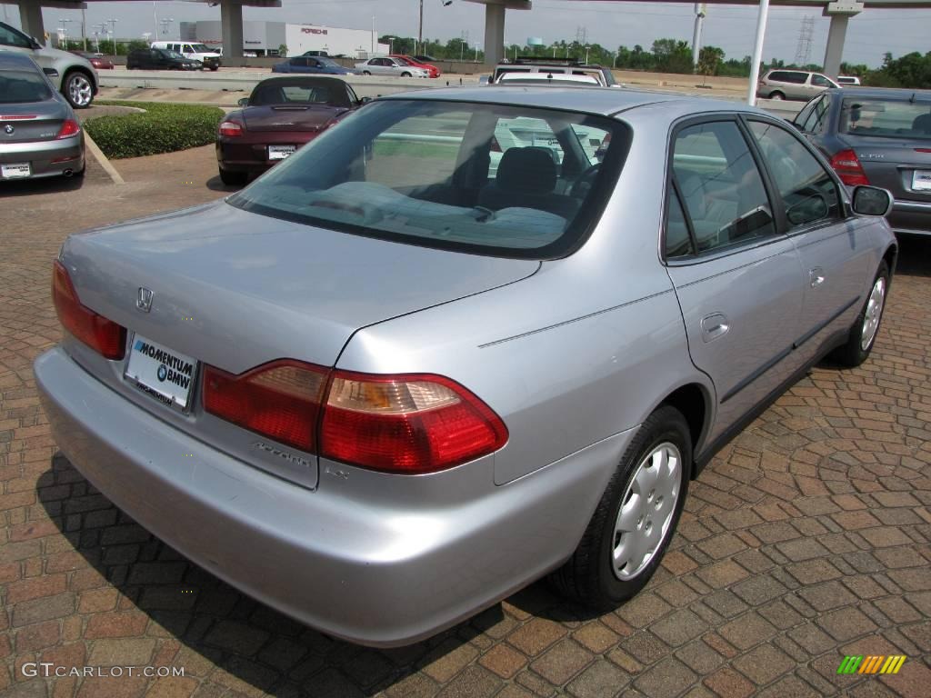 2000 Accord LX Sedan - Satin Silver Metallic / Quartz photo #13
