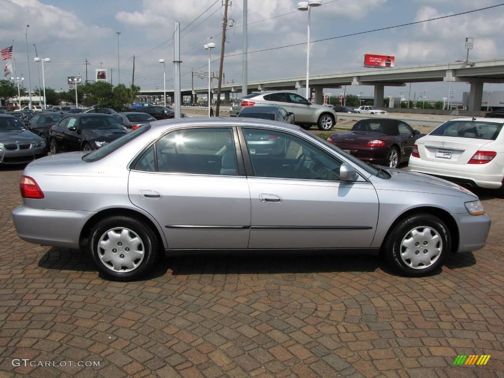 2000 Accord LX Sedan - Satin Silver Metallic / Quartz photo #14
