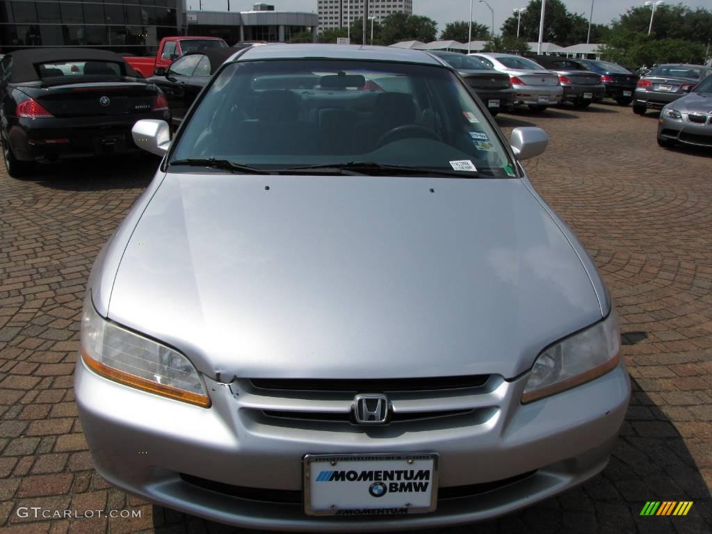 2000 Accord LX Sedan - Satin Silver Metallic / Quartz photo #16