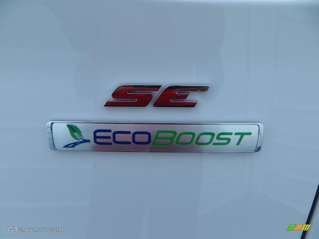 2014 Escape SE 1.6L EcoBoost - Oxford White / Medium Light Stone photo #14