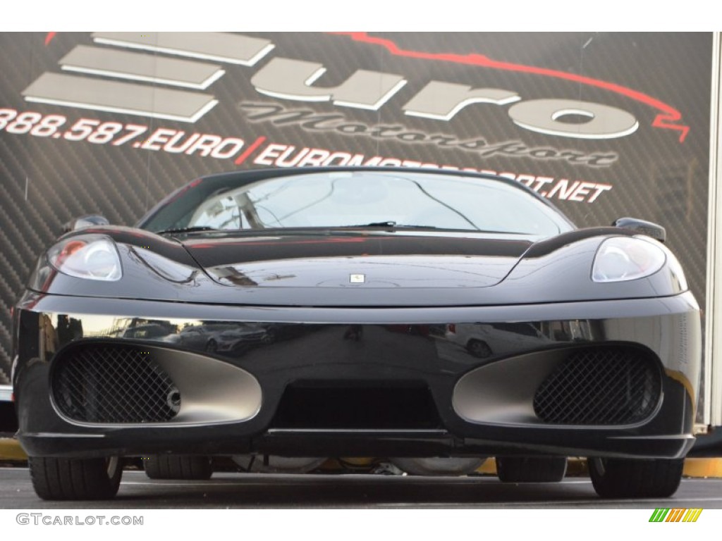 2007 F430 Spider - Nuovo Nero Daytona (Black Metallic) / Nero photo #2