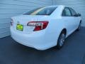 2014 Super White Toyota Camry LE  photo #4