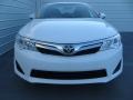 2014 Super White Toyota Camry LE  photo #8