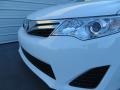 2014 Super White Toyota Camry LE  photo #10