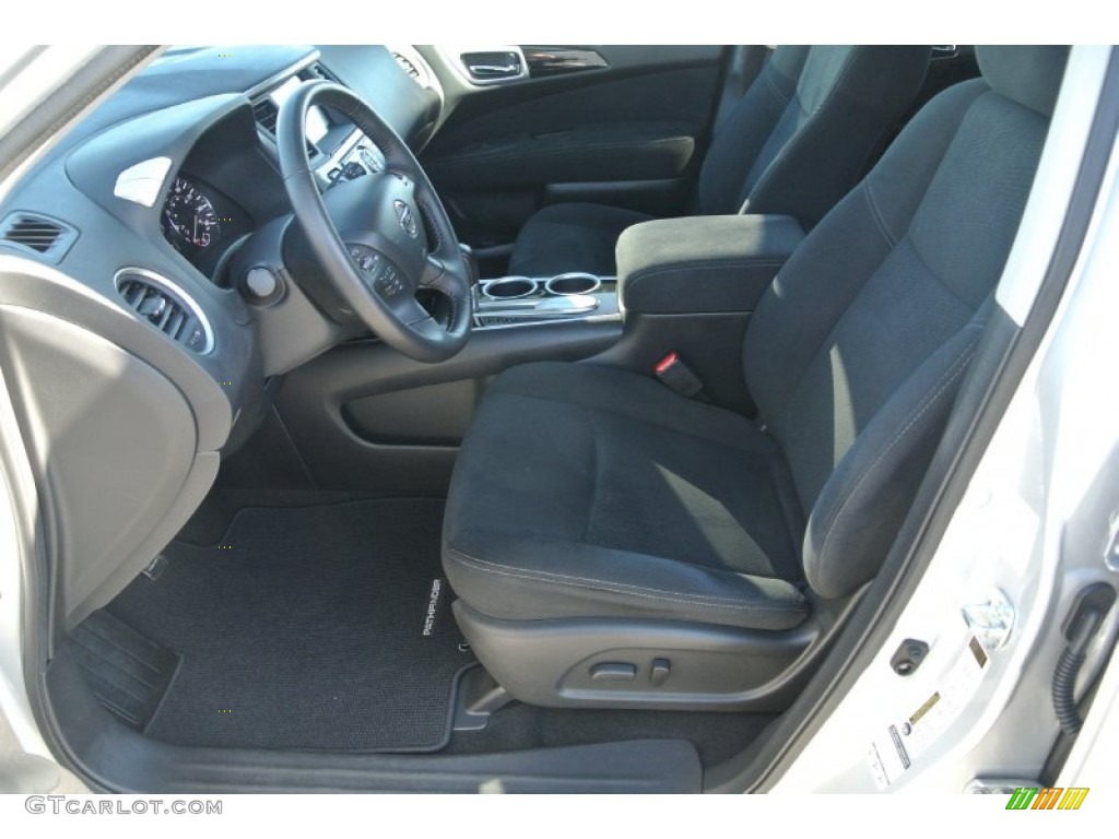 Charcoal Interior 2013 Nissan Pathfinder SV Photo #88953284