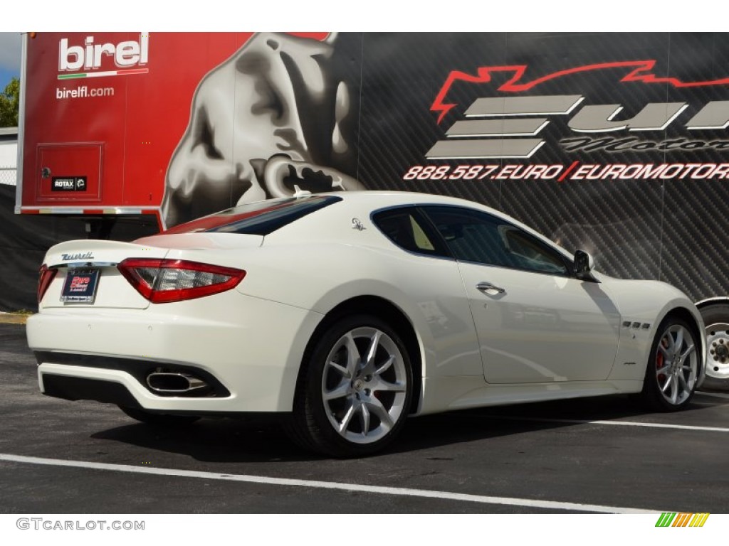 2013 GranTurismo Sport Coupe - Bianco Eldorado (White) / Cuoio photo #13