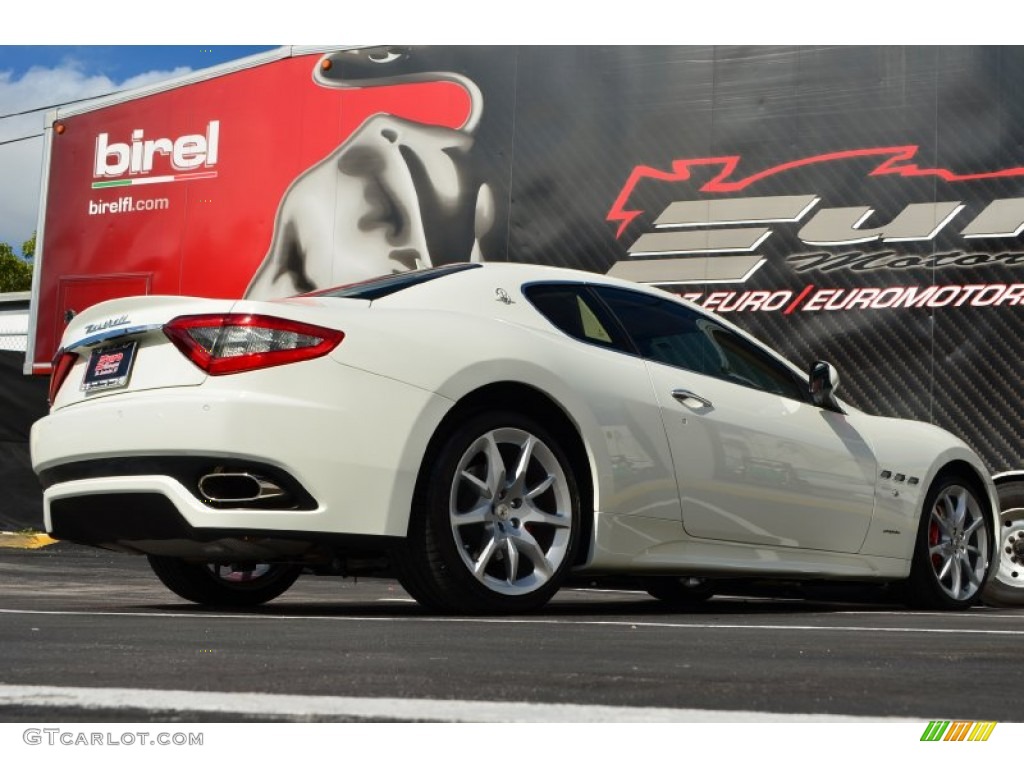 2013 GranTurismo Sport Coupe - Bianco Eldorado (White) / Cuoio photo #14