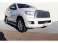 Super White 2008 Toyota Sequoia Platinum