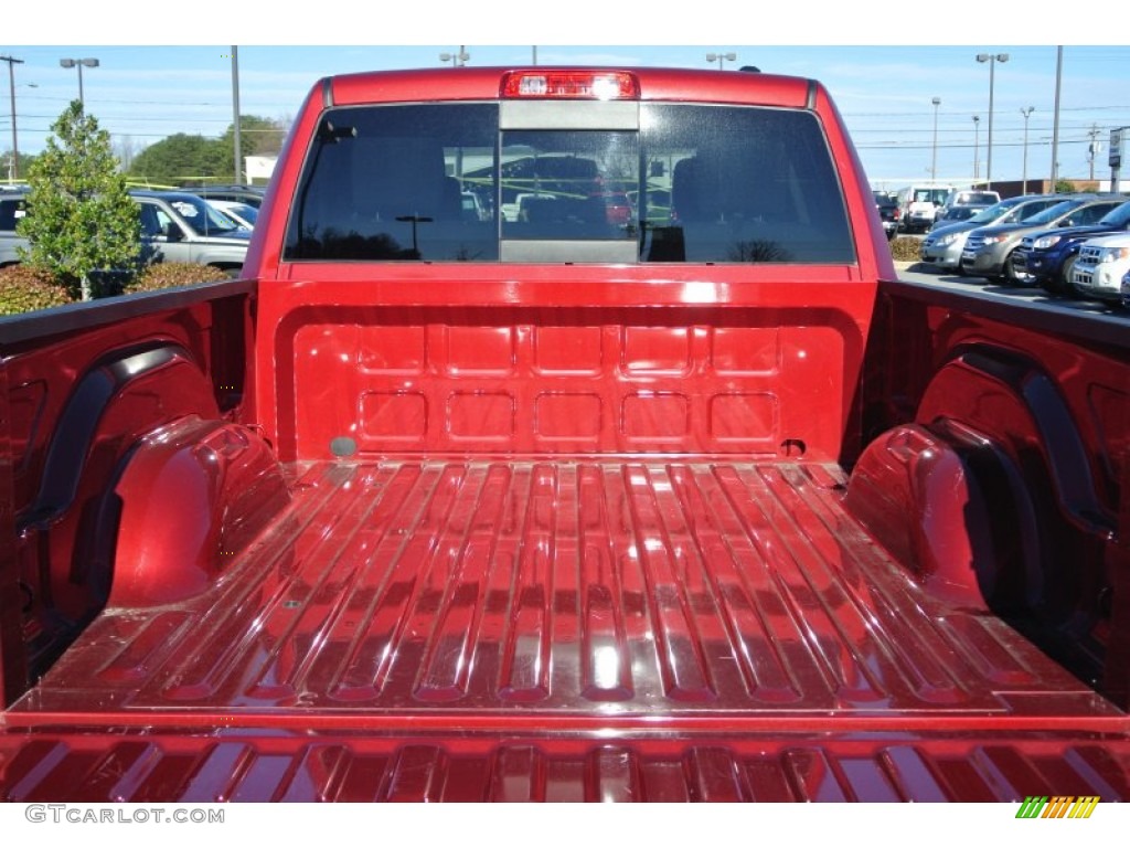 2011 Ram 1500 SLT Quad Cab - Deep Cherry Red Crystal Pearl / Dark Slate Gray/Medium Graystone photo #18