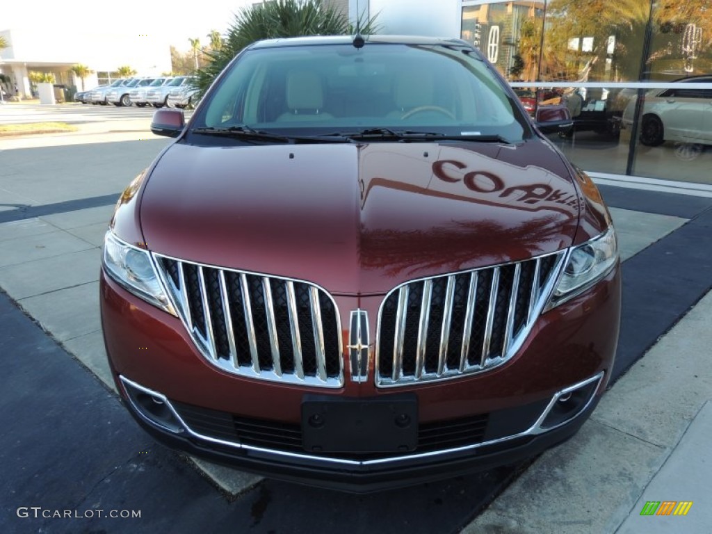 2014 MKX FWD - Sunset Metallic / Medium Light Stone photo #2