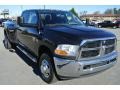 Brilliant Black Crystal Pearl 2011 Dodge Ram 3500 HD ST Crew Cab 4x4 Dually Exterior