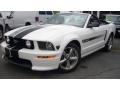 Performance White 2009 Ford Mustang GT/CS California Special Convertible
