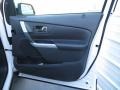 SEL Appearance Charcoal Black Leather/Gray Alcantara Door Panel Photo for 2014 Ford Edge #88956767
