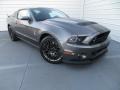 2014 Sterling Gray Ford Mustang Shelby GT500 SVT Performance Package Coupe  photo #1