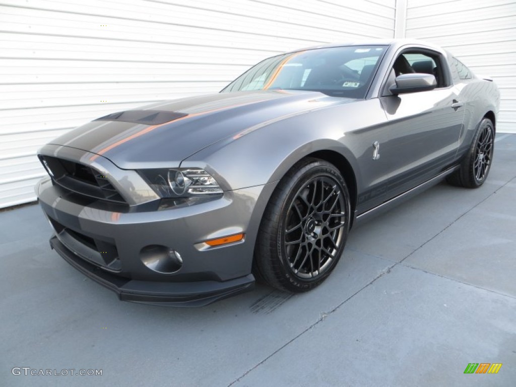 2014 Mustang Shelby GT500 SVT Performance Package Coupe - Sterling Gray / Shelby Charcoal Black/Black Accents Recaro Sport Seats photo #7