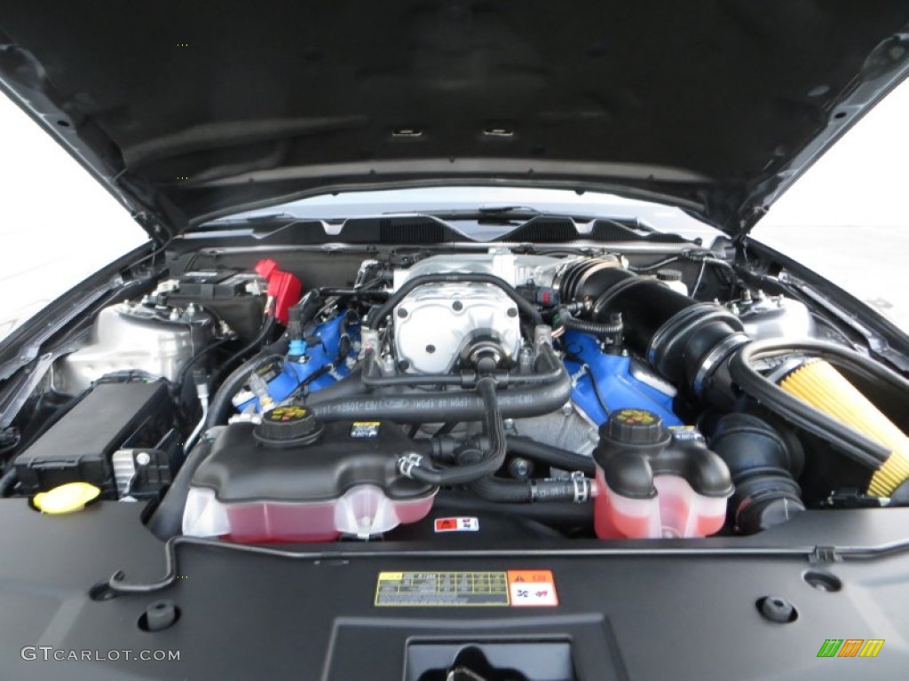 2014 Ford Mustang Shelby GT500 SVT Performance Package Coupe 5.8 Liter SVT Supercharged DOHC 32-Valve Ti-VCT V8 Engine Photo #88957109