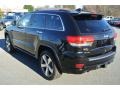 2014 Brilliant Black Crystal Pearl Jeep Grand Cherokee Overland 4x4  photo #4